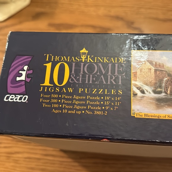 NIB Thomas Kinkade Home & Heart Collector’s Edition Jigsaw Puzzle - Picture 3 of 9
